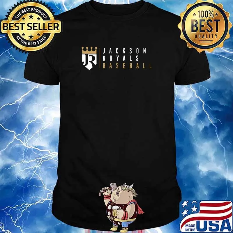Jackson Royals Baseball Crown T-Shirt