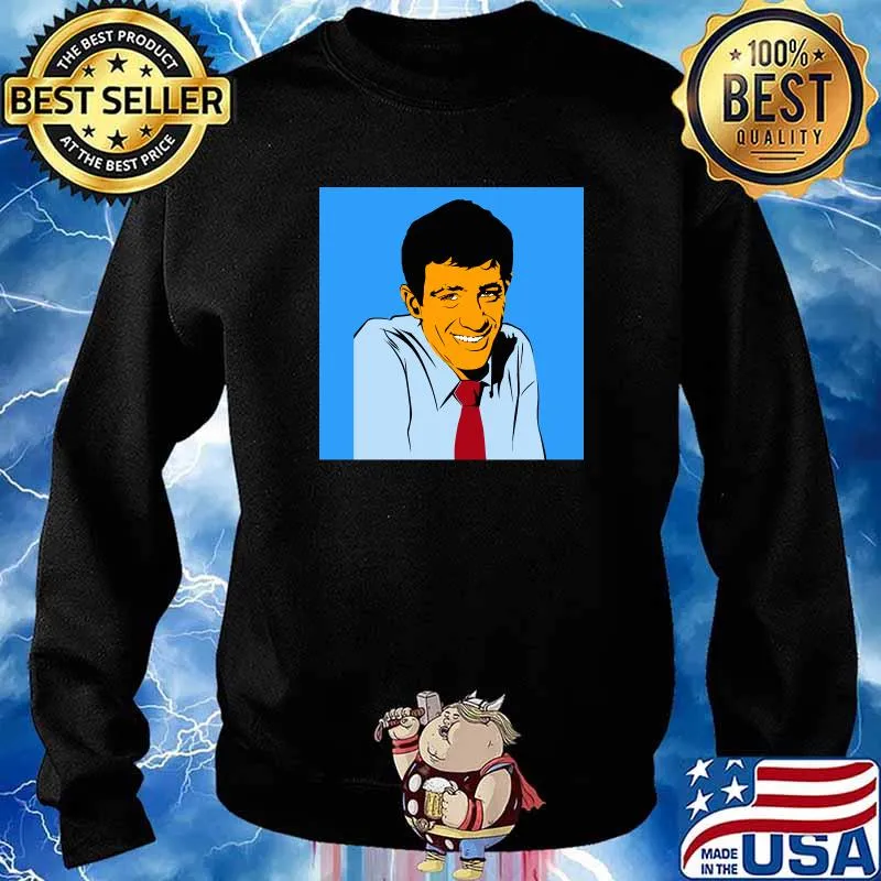 Jean-Paul Belmondo Cut paper on board T-Shirt Sweater