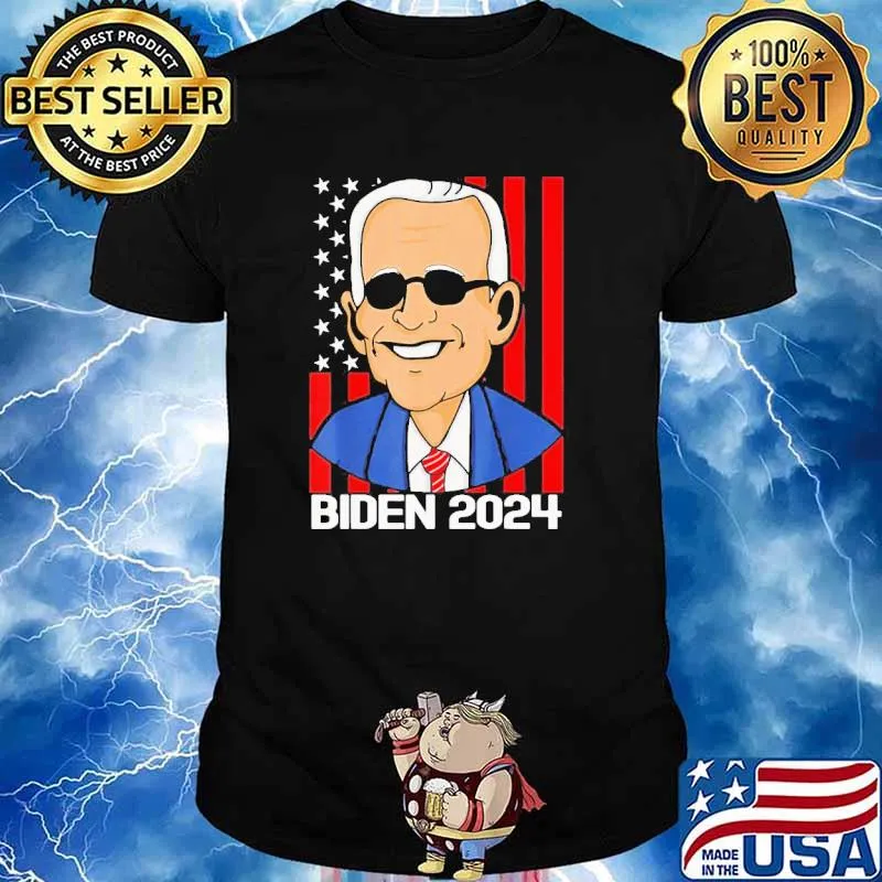 Joe Biden 2024 American Flag 2021 Shirt