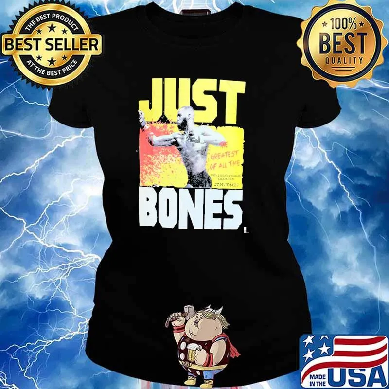 Jon Bones Jones UFC MMA T-Shirt Ladies tee