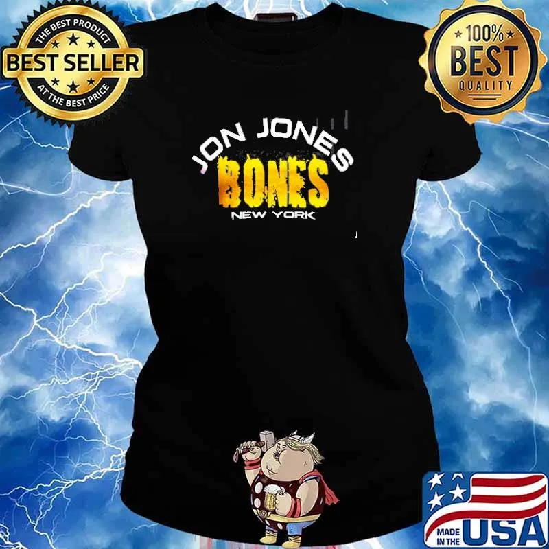 JON JONES UNBROKEN NEW YORK T-SHIRT Ladies tee