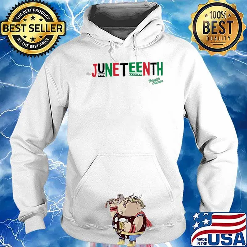 Juneteenth Pan African RBG Shirt Hoodie