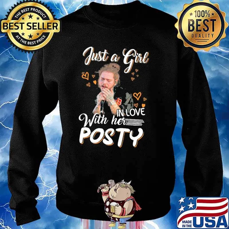 Just a girl in love with her posty s Sweater