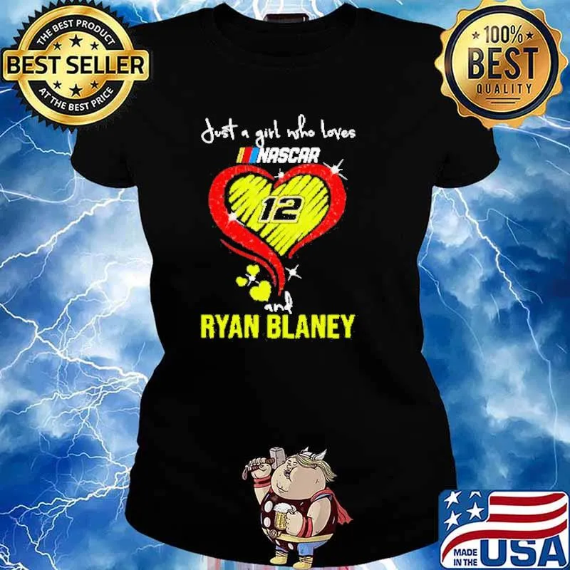 Just a girl who loves Nascar and Ryan Blaney s Ladies tee