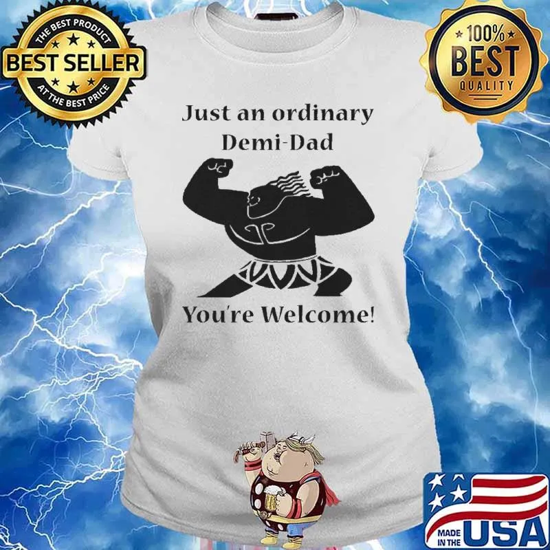 Just an ordinary demi dad youre welcome s Ladies tee