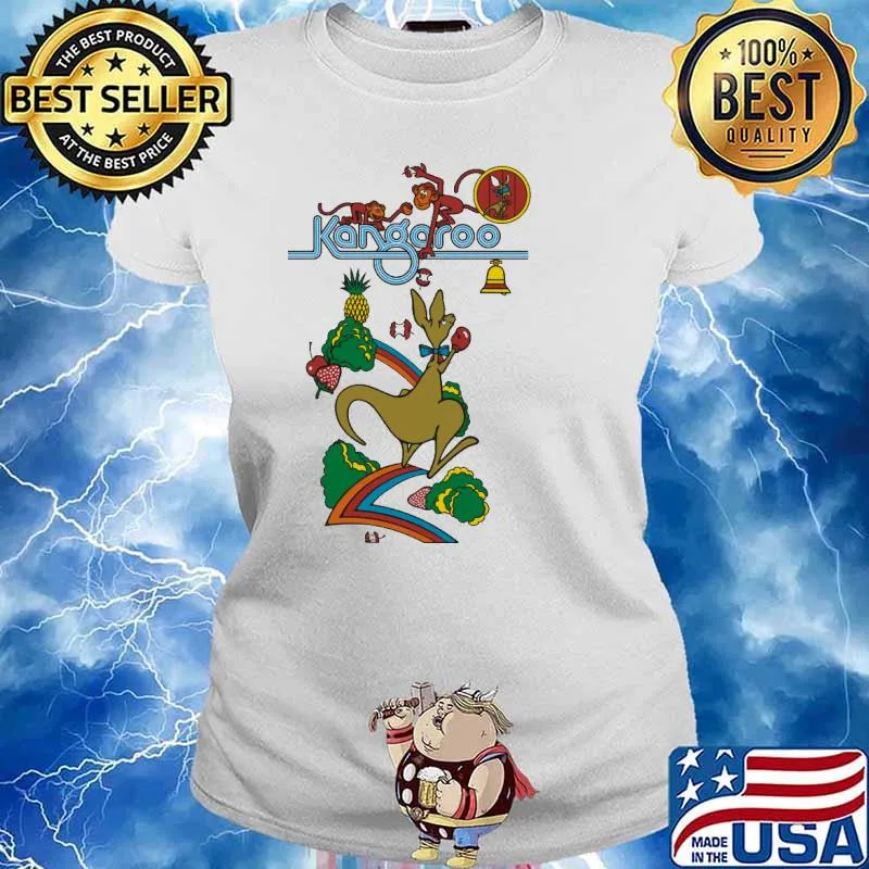 Kangaroo arcade games s Ladies tee