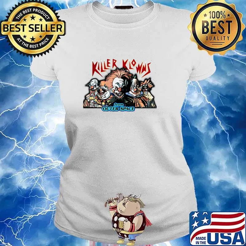 Killer Klowns From Outer Space Clown T-Shirt Ladies tee