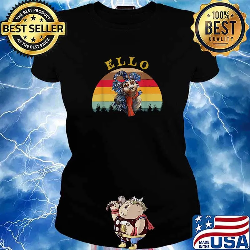Labyrinth The Worm ELLO Cult Film Vintage T-Shirt Ladies tee