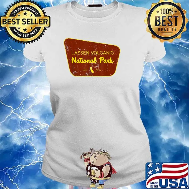Lassen Volcanic National Park California T-Shirt Ladies tee