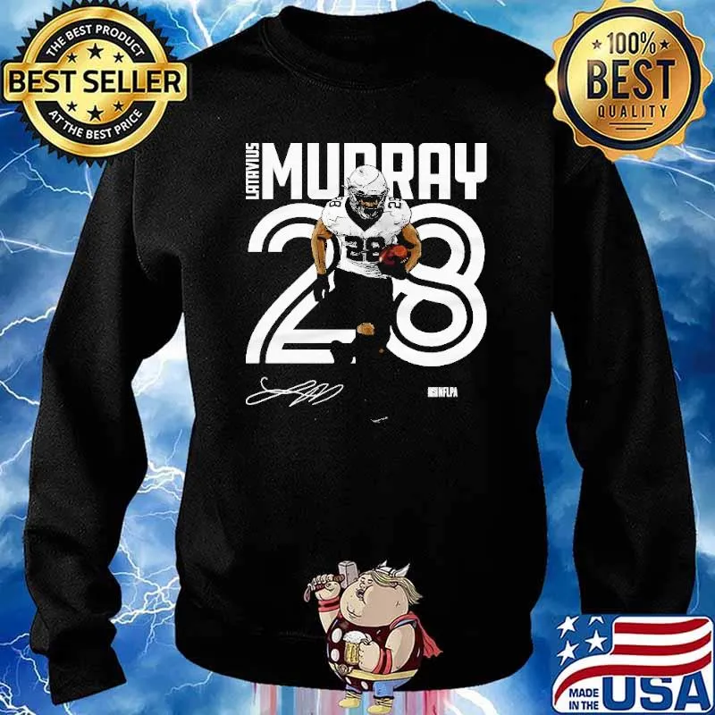 Latavius Murray Inline WHT 28 Shirt Sweater