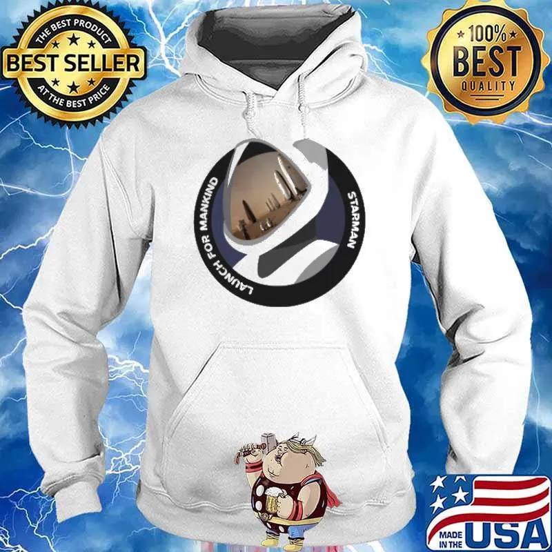 Launch For Mankind Star Man Shirt Hoodie