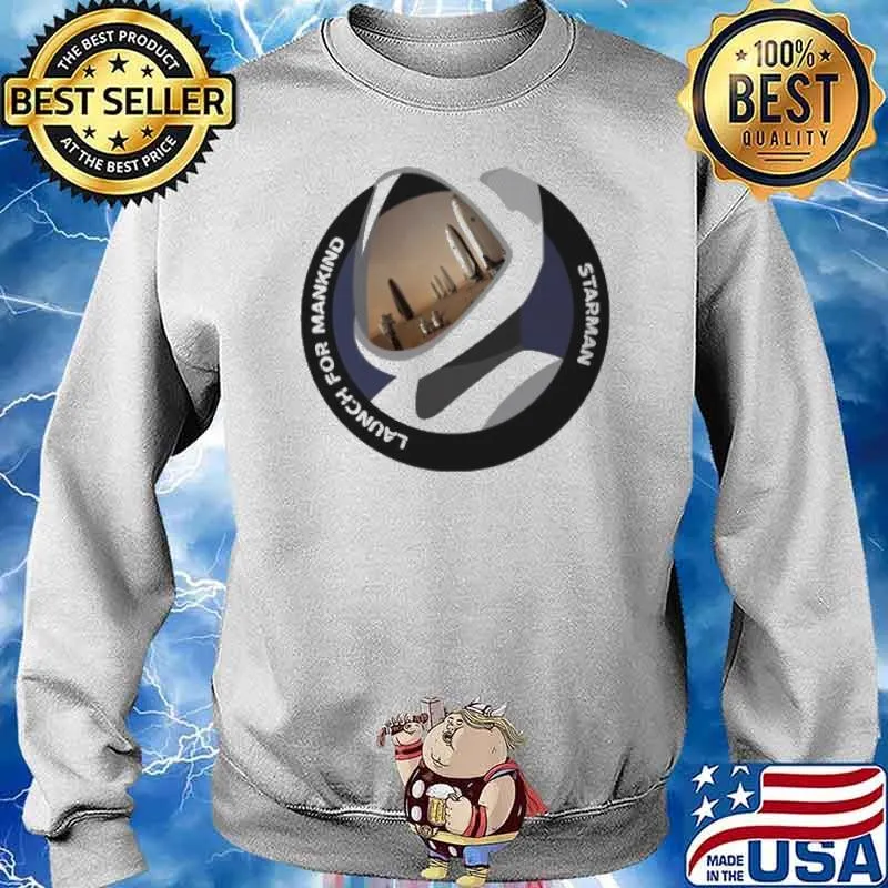 Launch For Mankind Star Man Shirt Sweater