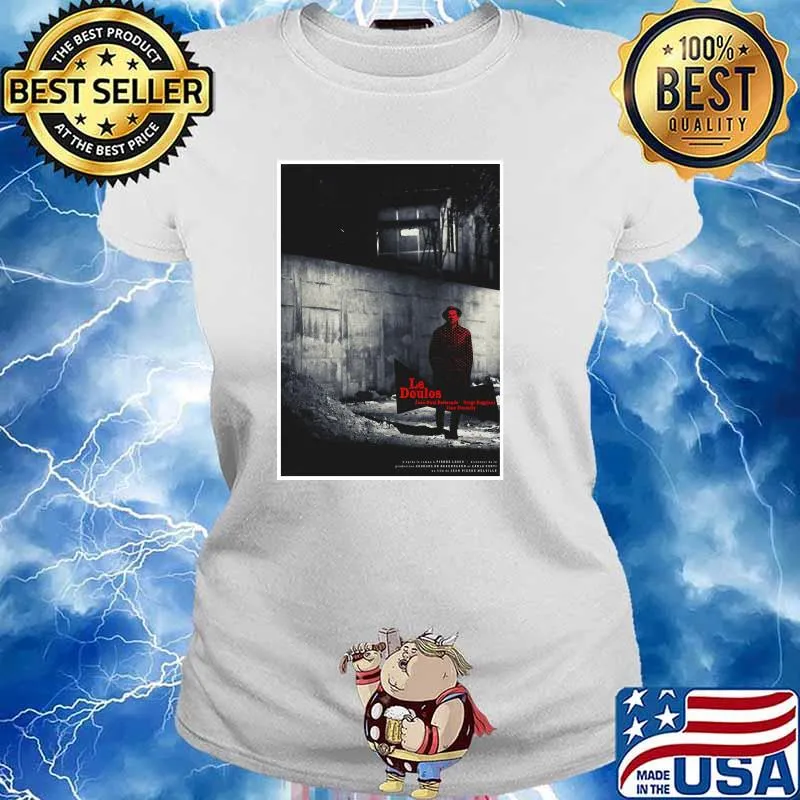 Le Doulos (1962) - Movie Jean Paul poster T-Shirt Ladies tee