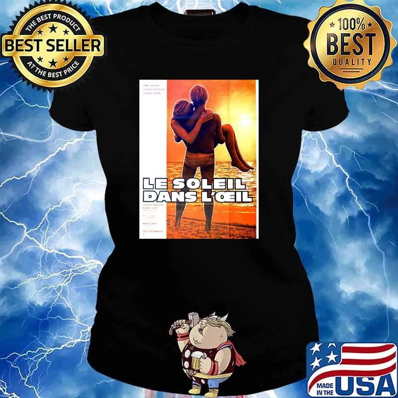 Le Soleil Dans Poster Classic T-Shirt Ladies tee