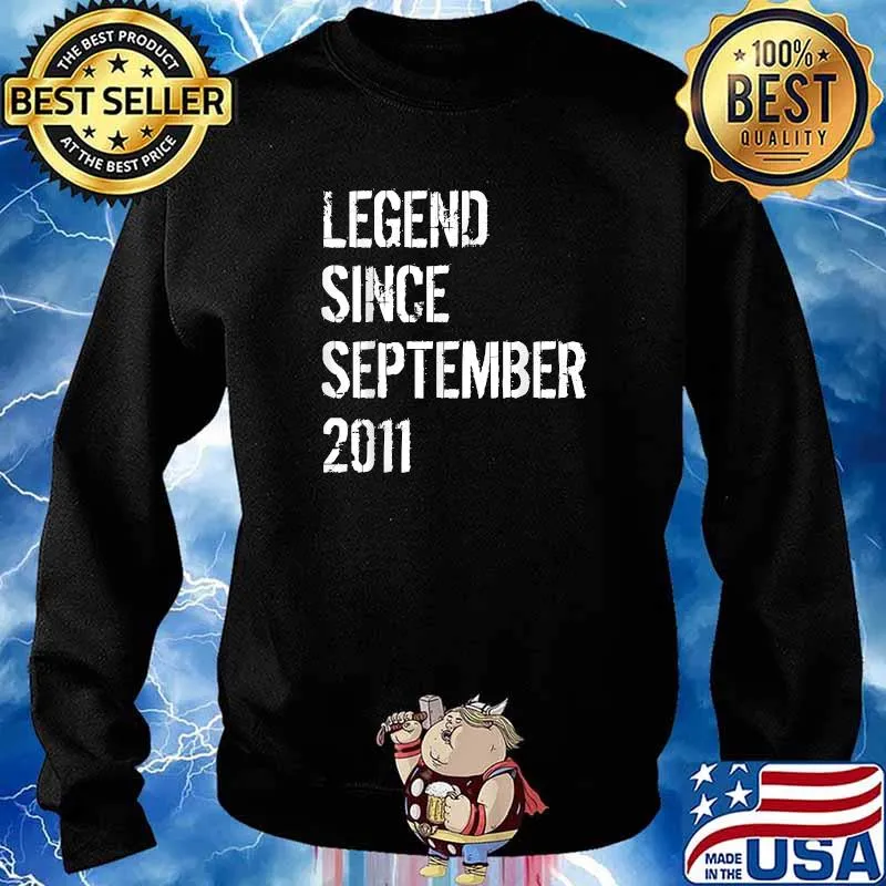 Legend since september 2011 10 years old T-Shirt Sweater