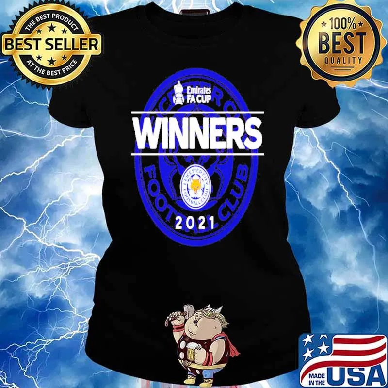 Leicester City FA Cup 2021 Winners s Ladies tee