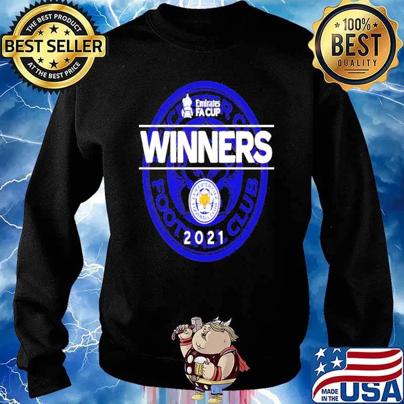 Leicester City FA Cup 2021 Winners s Sweater