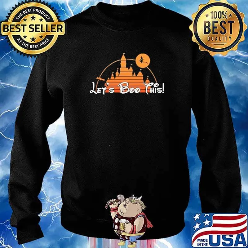 Let's Boo This Halloween Disney Shirt Sweater
