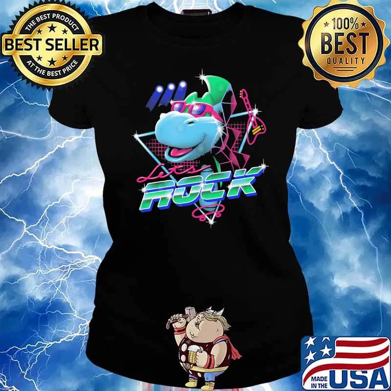 Let's Rock Denver The Last Dinosaur Shirt Ladies tee