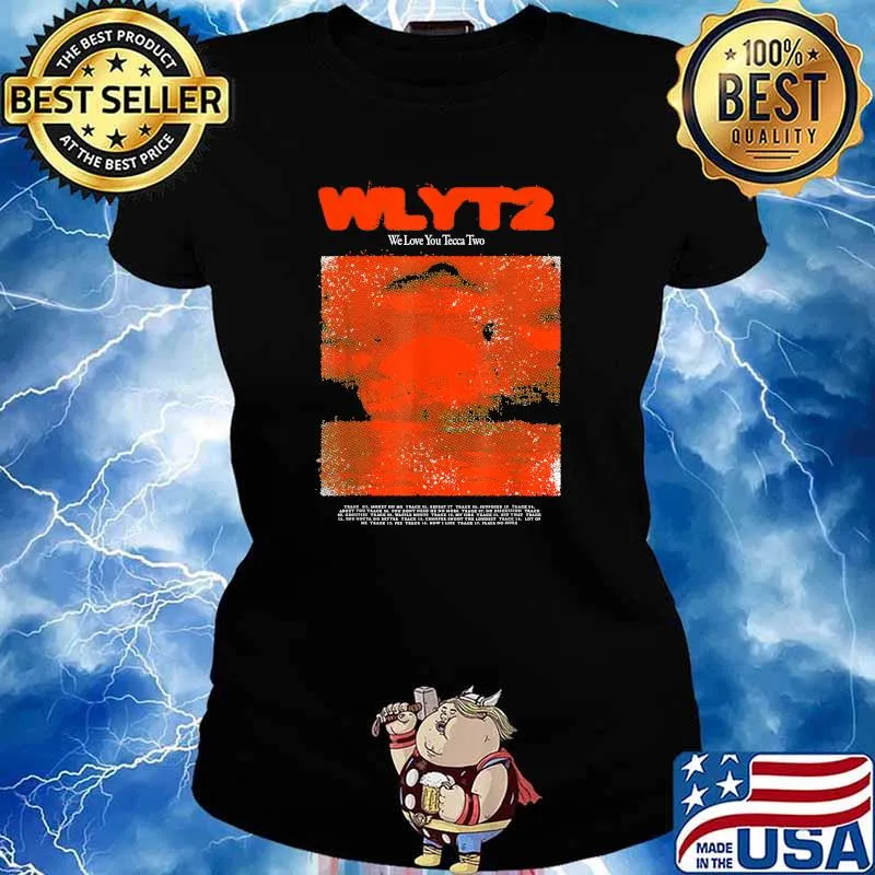 Lil Tecca Merch Wlyt2 Logo Min T-Shirt Ladies tee
