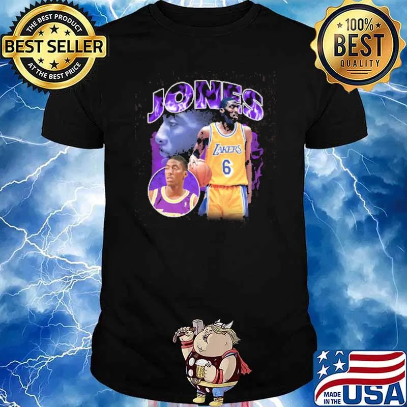 Los Angeles Lakers Tribute Eddie Jones Shirt