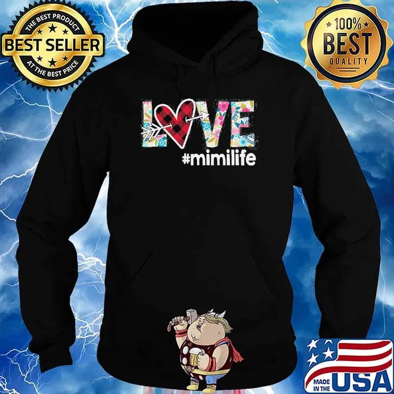 Love mimi life flower s Hoodie