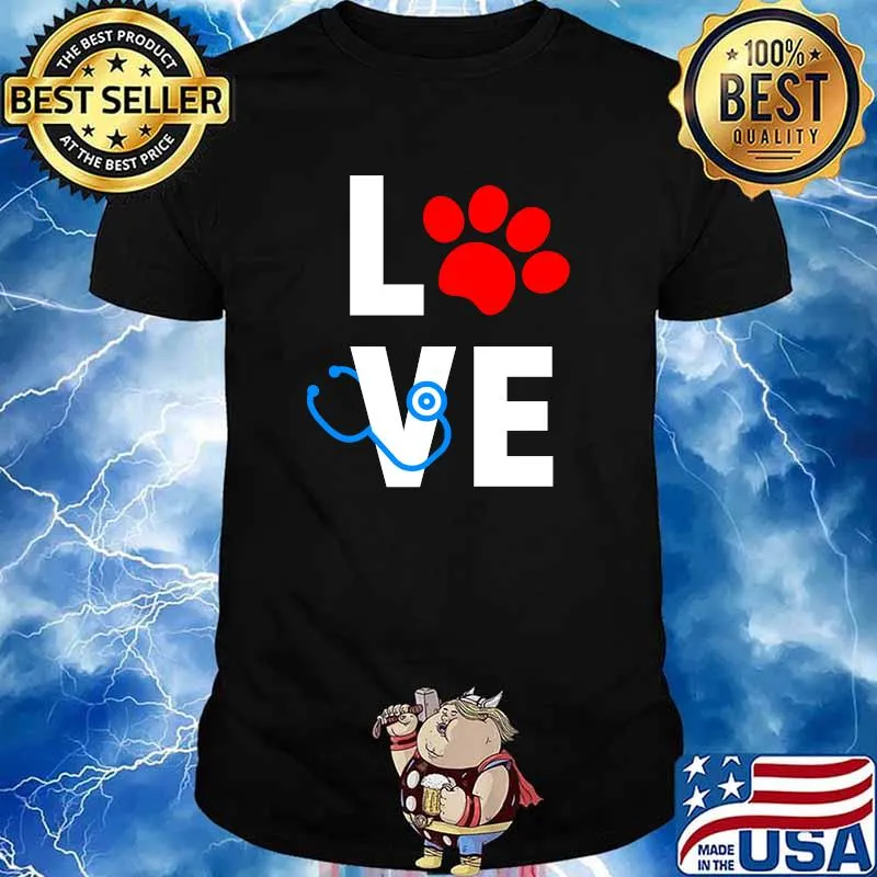 Love Veterinary Animal T-Shirt