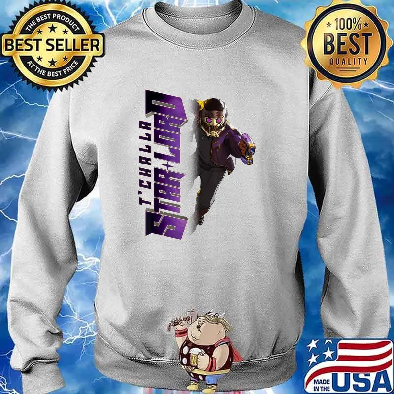 Marvel WHAT IF… T’Challa Star-Lord Hero T-Shirt Sweater