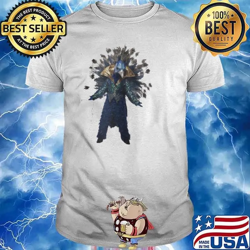 Masked singer season 1 peacock shirt