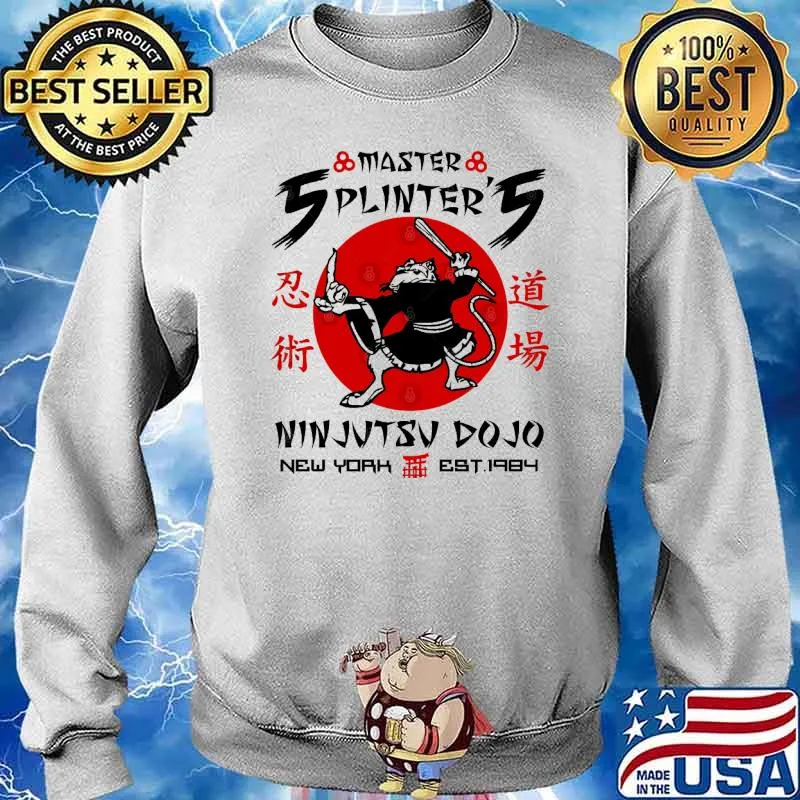 Master splinter's ninjutsu dojo new york est 1984 blood moon s Sweater