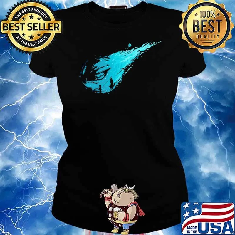 Meteor BLue Shirt Ladies tee