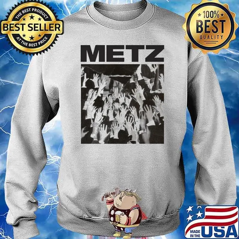 Metz Strange Peace Hands White s Sweater