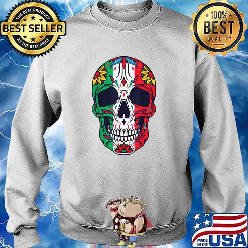 Mexican Dia De Los Muertos Day of the Dead T-Shirt Sweater