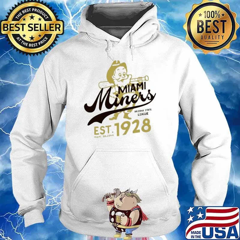 Miami Miners Baseball est 1928 s Hoodie