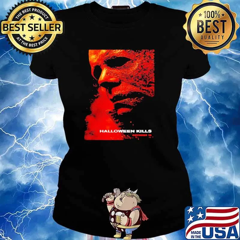 Michael Myers Halloween Kills Team Horror October s Ladies tee