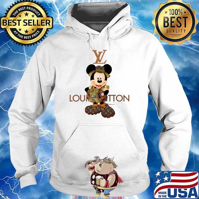 Mickey Louis Vuitton Fashion T-Shirt Hoodie