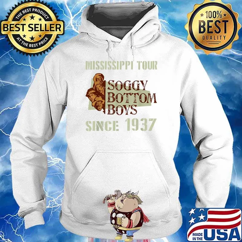 Mississippi Tour Soggy Bottom Boys 1937 T-Shirt Hoodie