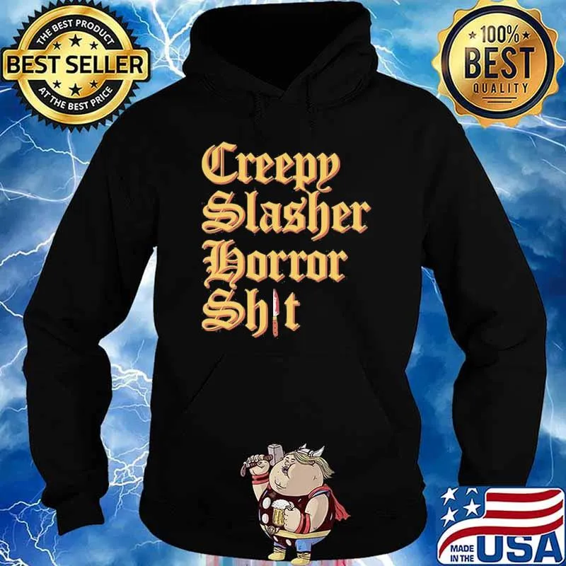 Modern killer Creepp Slasher Horror shit s Hoodie