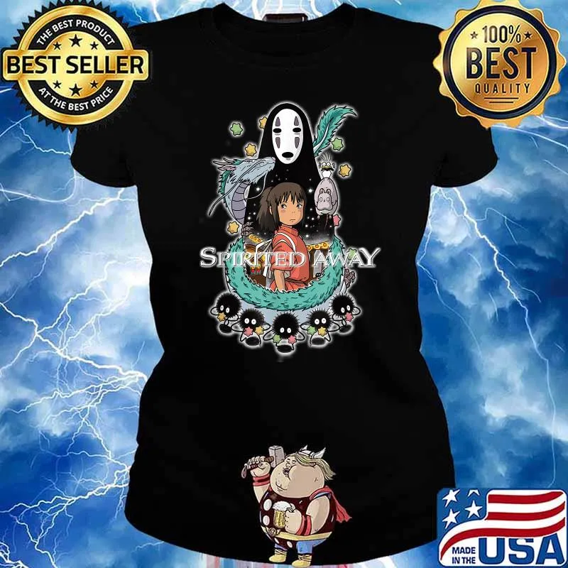 Movie Spirited Away T-Shirt Ladies tee