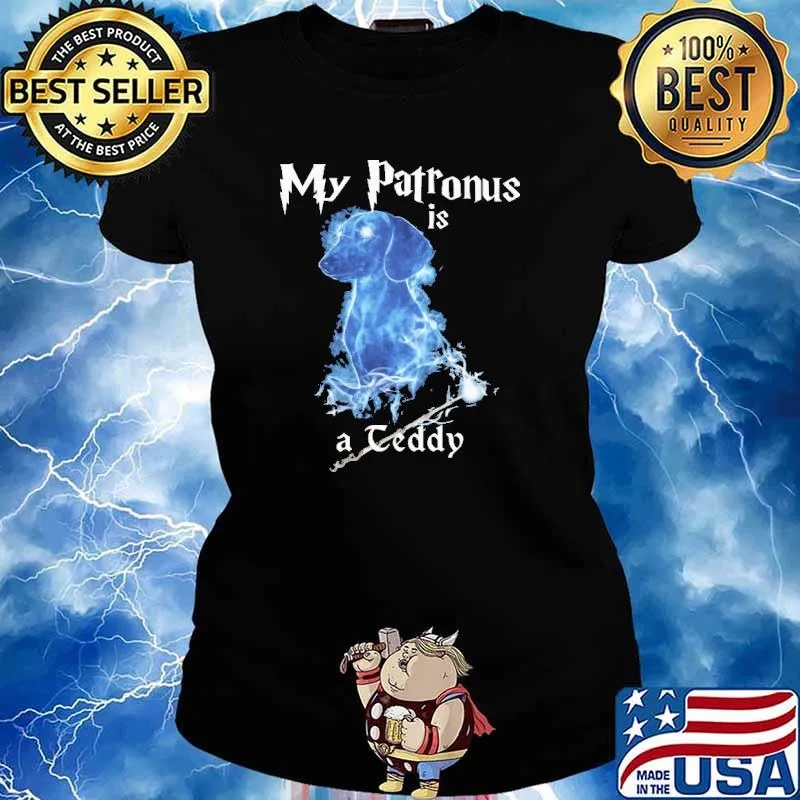My Patronus Is A Teddy Shirt Ladies tee