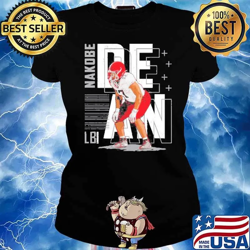 Nakobe Dean Lines Georgia Bulldogs s Ladies tee