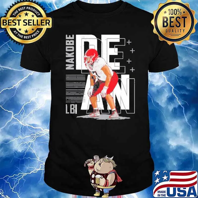 Nakobe Dean Lines Georgia Bulldogs shirt