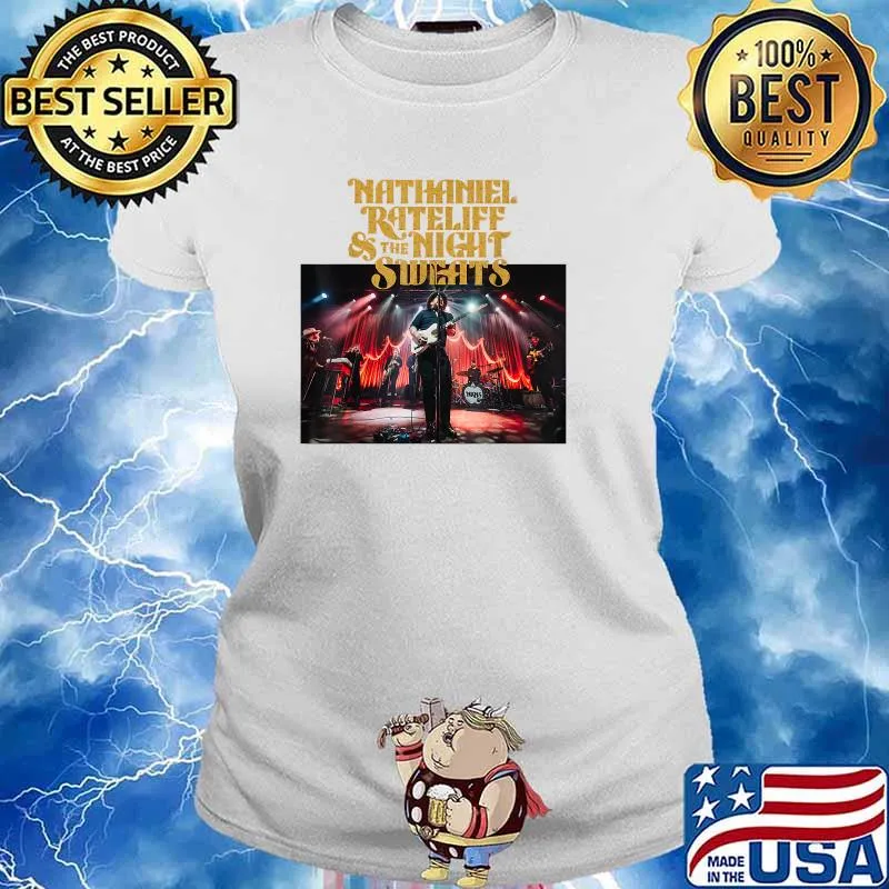 Nathaniels Live Tour 2019 The NightSweats T-Shirt Ladies tee