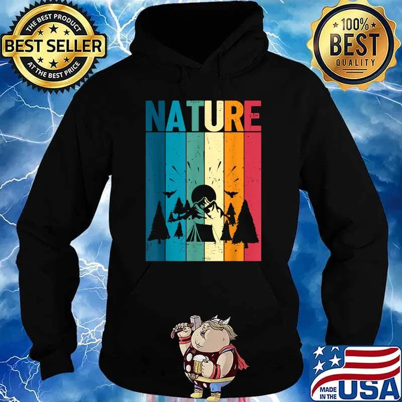 Nature Lovin' Vintage T-Shirt Hoodie