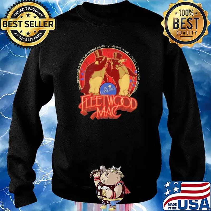 Neil Finn Mick Fleetwood Stevie Nicks Fleetwood Mac In Concert Shirt Sweater