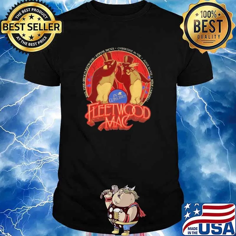 Neil Finn Mick Fleetwood Stevie Nicks Fleetwood Mac In Concert Shirt