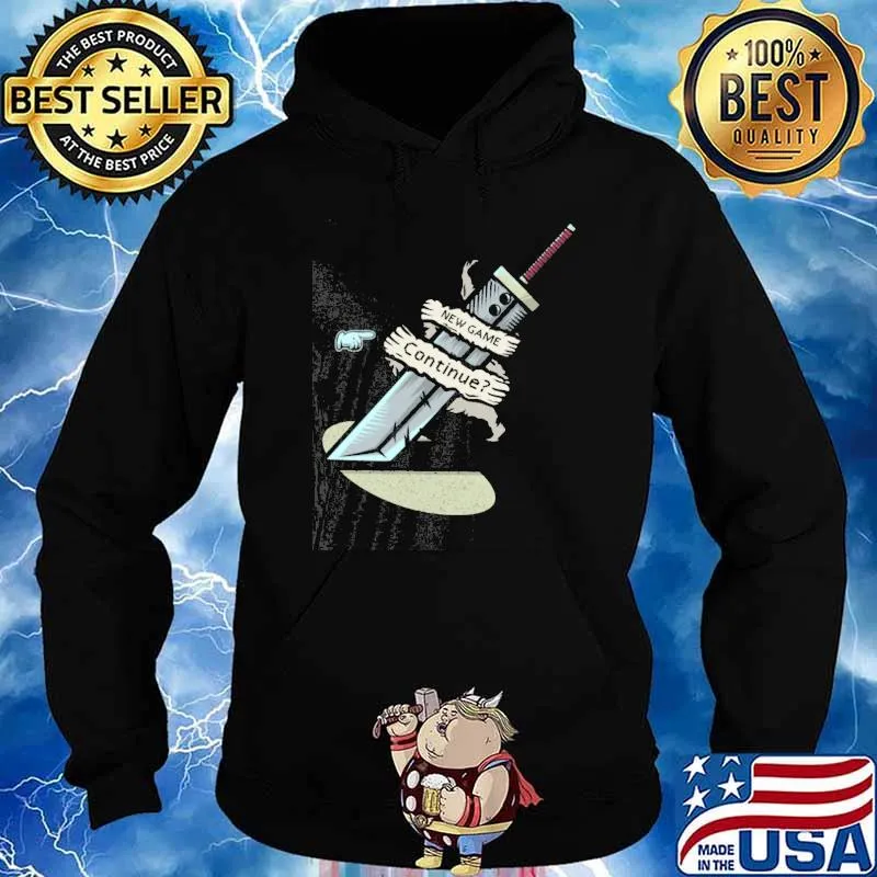 New Game Continue Shirt Hoodie