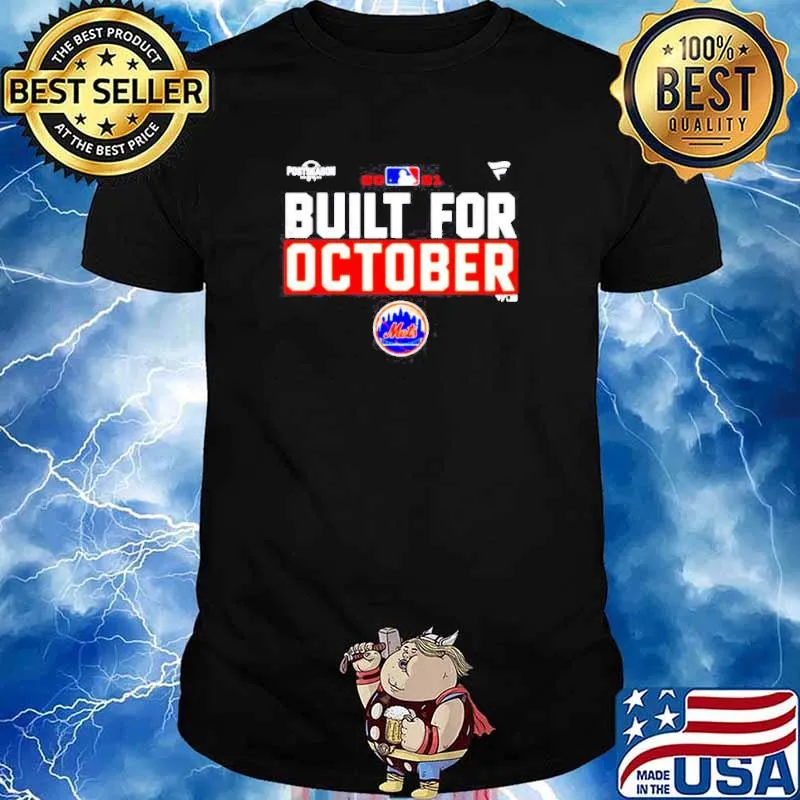 New York Mets 2021 postseason built for October shirt