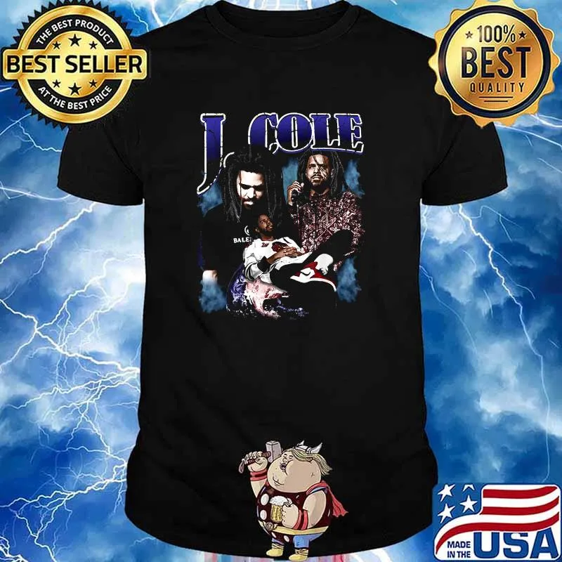 Nice cole Rapper Retro Vintage T-Shirt