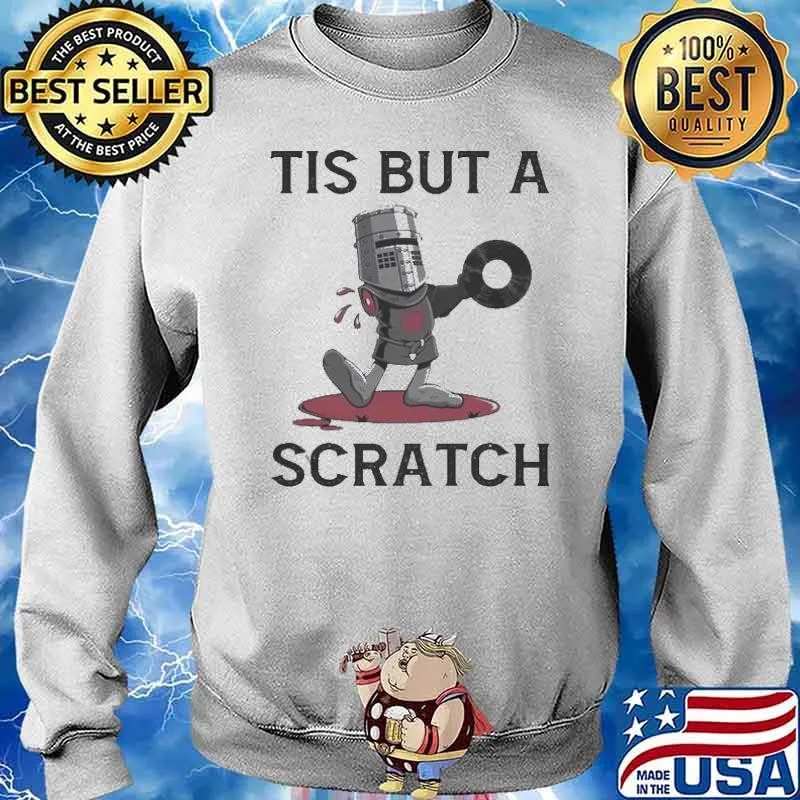 Nice vinyl Record Ideas Tis but a Scratch Shirt Sweater